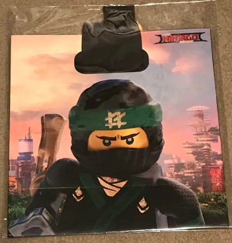 Gift Bag, The LEGO NINJAGO Movie with LEGO Hand Handles