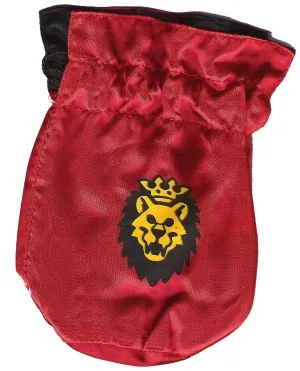 Money Pouch with Drawstring, Royal Knights Lion Pattern