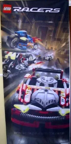 Display Flag Cloth, Racers 2005 (shows 8645, 8646, 8650 and others)