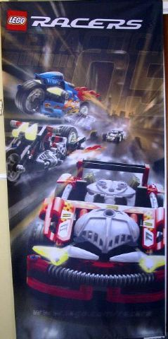 Display Flag Cloth, Racers 2005 (shows 8645, 8646, 8650 and others)