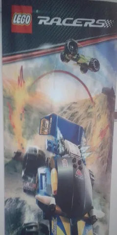 Display Flag Cloth, Racers 2008 (shows 8494 and 8492)