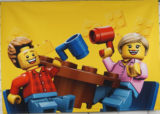 Display Flag Cloth, Velcro, Table and Cups