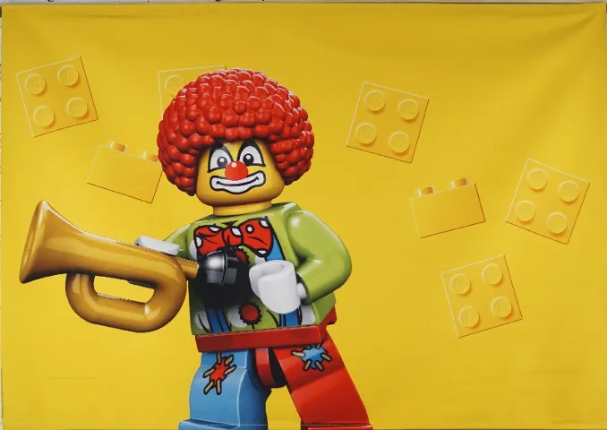 Display Flag Cloth, Velcro, Сlown