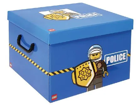Storage Box XXL Police Blue 33 x 33.5 x 25.5