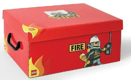 Storage Box XL Fire Red 39.5 x 29.5 x 18.5