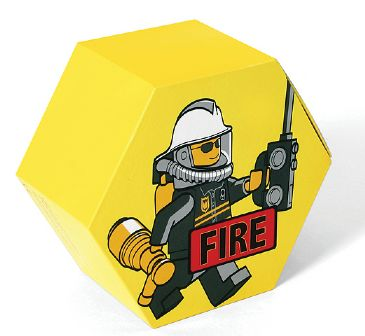 Storage Jar Fire Yellow 19.5 x 19.5 x 11.5
