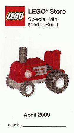 Special Mini Model Build Card - 2009 04 April, Tractor