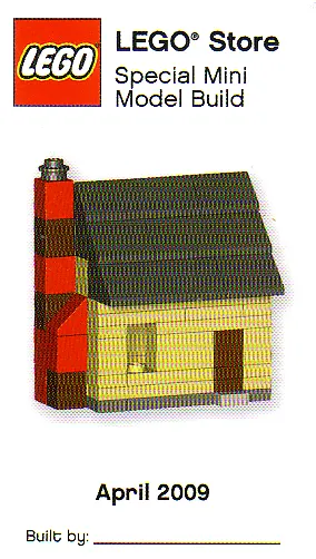 Special Mini Model Build Card - 2009 04 April, House