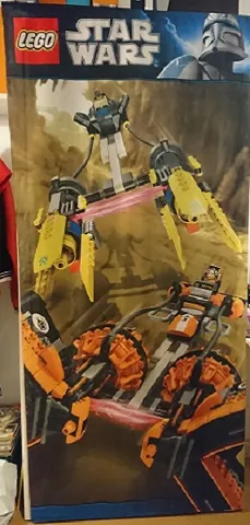 Display Flag Cloth, Star Wars Episode 1 Anakin's & Sebulba's Podracers