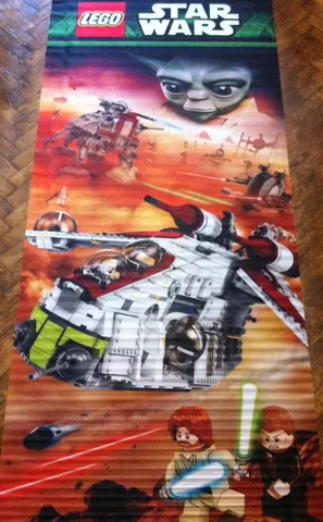 Display Flag Cloth, Star Wars Episode 2, Republic Gunship - Large