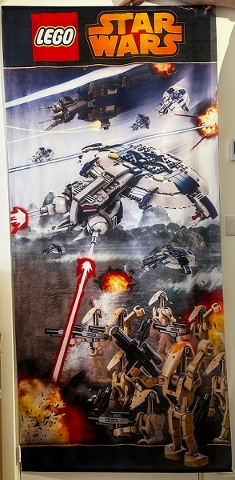 Display Flag Cloth, Star Wars Droid Gunship