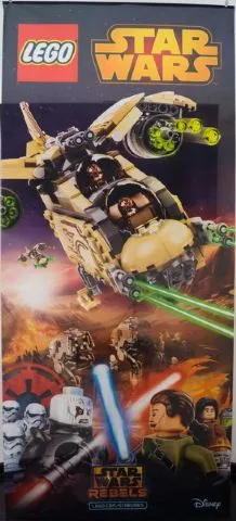 Display Flag Cloth, Star Wars Rebels Wookiee Gunship