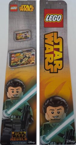 Display Flag Plastic, Star Wars Rebels Kanan Jarrus