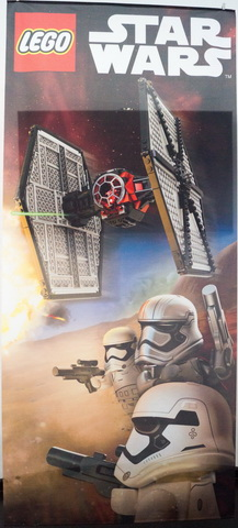 Display Flag Cloth, Star Wars First Order Special Forces TIE Fighter