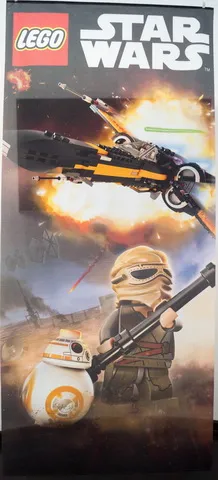 Display Flag Cloth, Star Wars Poe's X-wing Fighter, wide