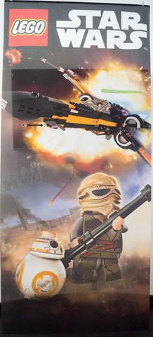 Display Flag Cloth, Star Wars Poe's X-wing Fighter, wide