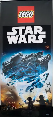 Display Flag Cloth, Star Wars Millennium Falcon