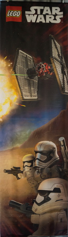 Display Flag Cloth, Star Wars First Order Special Forces TIE Fighter