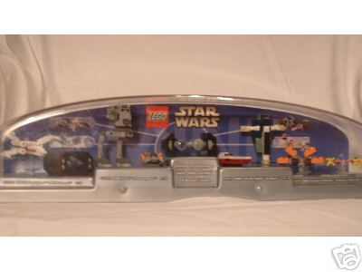 Display Assembled Set, All Sets from Star Wars Mini Kit 1 in Plastic Case
