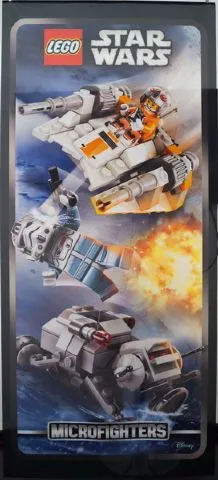 Display Flag Cloth, Star Wars Microfighters (Snowspeeder and AT-AT)