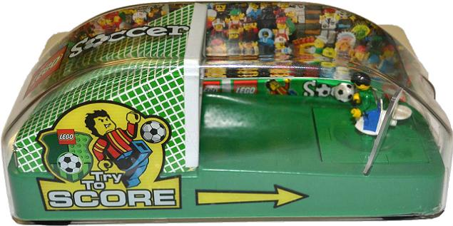 Display Assembled Set, Soccer 'TRY TO SCORE' in Plastic Case with Sound