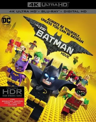 Video BD 4K UHD and BD and Digital HD - The LEGO Batman Movie