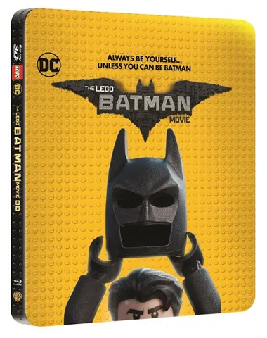 Video BD 3D and BD and Digital HD - The LEGO Batman Movie - SteelBook (HMV Exclusive)