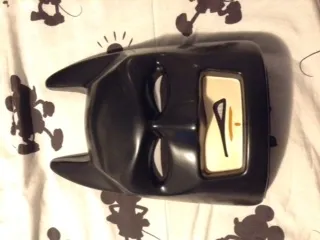 Headgear, Mask, Hard Plastic, Batman with Angry Mouth Pattern