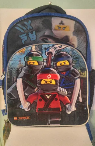 Backpack The LEGO NINJAGO Movie with Lloyd, Jay, Kai, and Zane