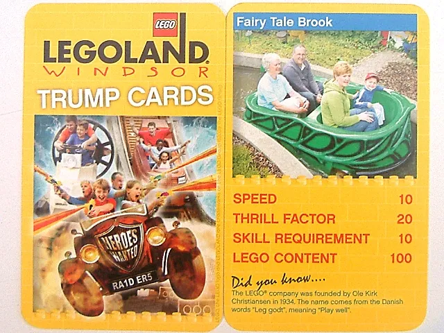 LEGOLAND Windsor Trump Card, Fairy Tale Brook
