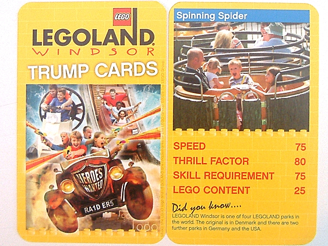 LEGOLAND Windsor Trump Card, Spinning Spider