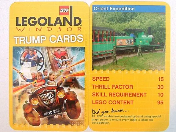 LEGOLAND Windsor Trump Card, Orient Expedition