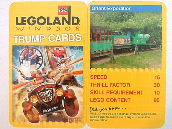 LEGOLAND Windsor Trump Card, Orient Expedition