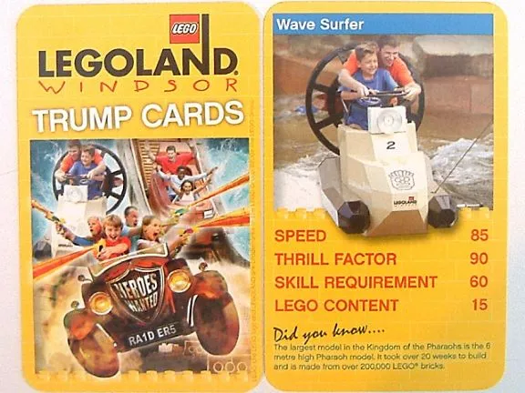 LEGOLAND Windsor Trump Card, Wave Surfer