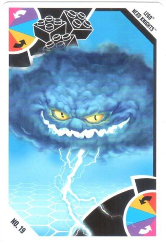 Toys "R" Us Trading Card Various Themes - No. 19 - NEXO KNIGHTS - Monstrox / The Cloud of Monstrox