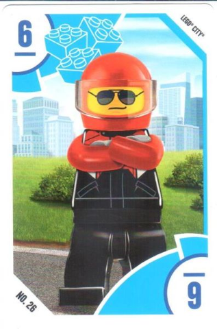 Toys "R" Us Trading Card Various Themes - No. 26 - City - 6 Pilot
