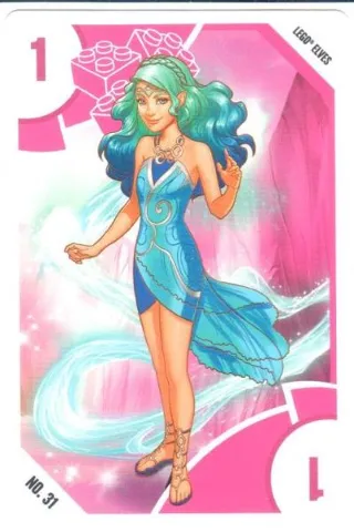 Toys "R" Us Trading Card Various Themes - No. 31 - Elves - 1 Naida