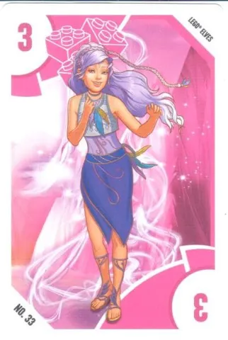 Toys "R" Us Trading Card Various Themes - No. 33 - Elves - 3 Aira