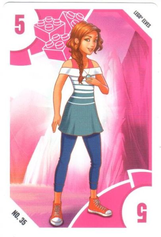 Toys "R" Us Trading Card Various Themes - No. 35 - Elves - 5 Emily