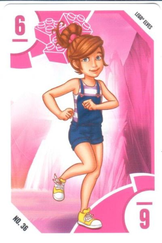 Toys "R" Us Trading Card Various Themes - No. 36 - Elves - 6 Sophie