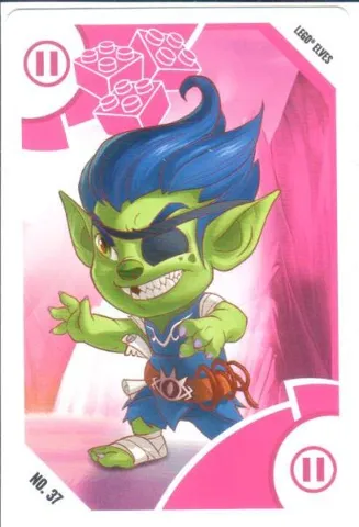 Toys "R" Us Trading Card Various Themes - No. 37 - Elves - II Dukelin