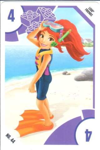 Toys "R" Us Trading Card Various Themes - No. 44 - Friends - 4 Mia