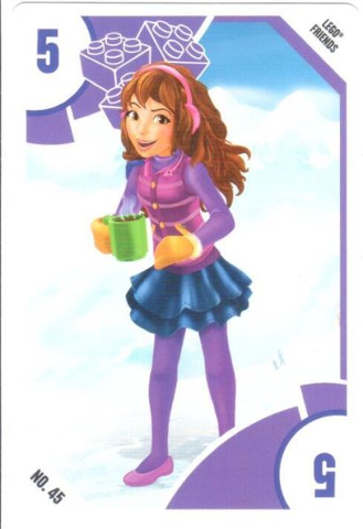 Toys "R" Us Trading Card Various Themes - No. 45 - Friends - 5 Olivia