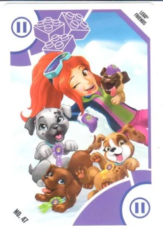Toys "R" Us Trading Card Various Themes - No. 47 - Friends - II Hunde / Dogs