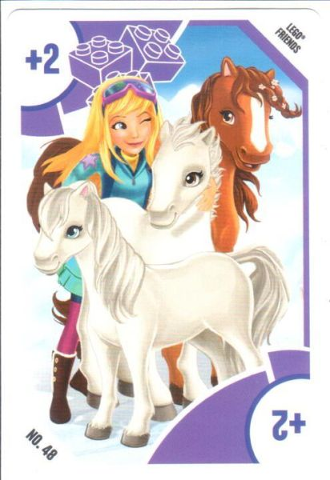 Toys "R" Us Trading Card Various Themes - No. 48 - Friends - +2 Pferde / Horses