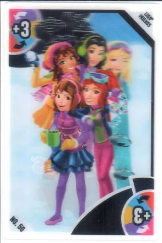 Toys "R" Us Trading Card Various Themes - No. 50 - Friends - +3 Team Friends