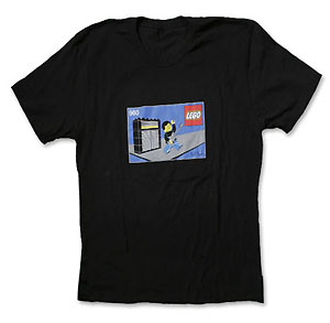 T-Shirt, Paul Frank Men's Guitarist Minifigure