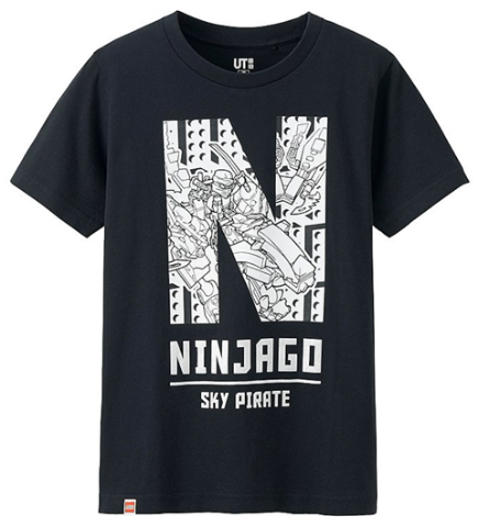 T-Shirt, UNIQLO Boys, NINJAGO Sky Pirate
