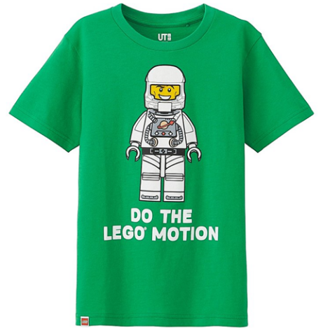 T-Shirt, UNIQLO Boys, Space Do The LEGO Motion