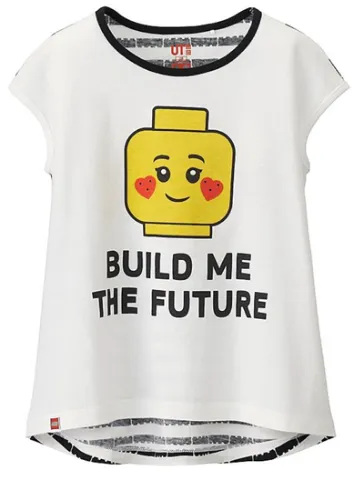T-Shirt, UNIQLO Girls, Build Me The Future